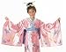 Girls Kids Costume Asian Japanese Geisha Kimono Outfit Girls One Most (7-10)