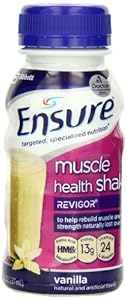 Ensure Muscle Health Vanilla Liquid, 8-Ounce (Pack of 16)