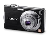Panasonic Lumix DMC-FS18EG-K Digitalkamera (16 Megapixel, 4-fach opt. Zoom, 6,7 cm (2,7 Zoll) Display, bildstabilisiert) schwarz