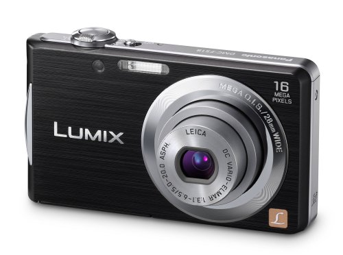 Panasonic Lumix DMC-FS18EG-K Digitalkamera (16 Megapixel, 4-fach opt. Zoom, 6,7 cm (2,7 Zoll) Display, bildstabilisiert) schwarz