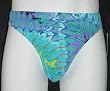 Purple/Turq Swimwear Thong