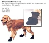 Pet Supplies : BLACK ARCTIC BOOTS - XSMALL