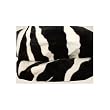 Queen Size Zebra Print Black & White Korean Mink Blanket Apple brand