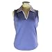 Callaway Damen Polo Marbella, Sleeveless, blau