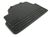 BMW All Weather Rear Rubber Floor Mats 128i & 135i Coupe (2008 onwards) - Black