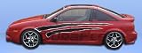 1991-1993 Nissan NX Evo Sideskirts