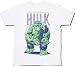 All Products : The Incredible Hulk Vintage Big Fist White T-shirt Tee