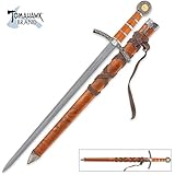 Middle Ages Broad Sword & Matching Scabbard