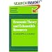 Economic Theory and Exhaustible Resources (Cambridge Economic Handbooks)
