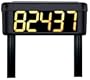 Solar-Powered Lighted House Number