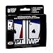 Play tournament after tournament with these long lasting WPT plastic playing cards! Key features include: 100% all plastic cards, highly durable (retain shape after more than 50 hours of continuous play), washable, and hard to mark or crease. Set includes one white and one black deck of playing cards. Card dimensions: 2.25" wide x 3.5" high.