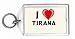 I Love Tirana Keychain