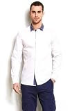 41V8SiSlxRL. SL160  Armani Exchange Mens Contrast Collar Shirt