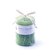 Mill Valley Candleworks - Handcrafted Pillar Candle - Bayberry Scent