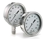 Ashcroft Duralife 2 1/2 Pressure Gauge 0/100 Psi