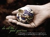 Do All The Good You Can Art Poster Print, 24x18