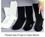 Softer-Business or Casual Wear Jobst Dress Over-the-Calf Mild Compression 8-15mmHg S Navy