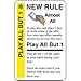Fluxx Play All But 1 Promo Game Card (NEW RULE) Works with All Fluxx Games!