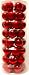 Produkt-Bild: Brauns-Heitmann 86513 Weihnachtskugelset, XXL, Glas, Kugelgr&ouml;&szlig;e 6 cm, 48 Kugeln, rot