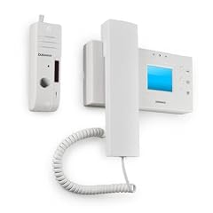 Duramaxx Video T�rsprechanlage Gegensprechanlage mit Farb Monitor & Telefon (einfache Wandmontage, wetterfest) wei�