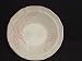 F W Woolworth Company Pink Lily & Ribbon Cream Serving Bowl