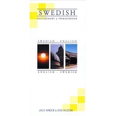 Swedish-English/English-Swedish Dictionary and Phrasebook (Hippocrene Dictionary & Phrasebooks)