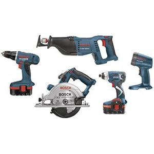 Bosch CPK51-18 18-Volt 5-Tool Cordless Combo Kit