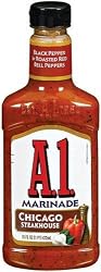 A.1. Steak House Marinade, Chicago, 16-Ounce Bottles (Pack of 6)