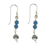 Sterling Silver Turquoise Dangle Earrings