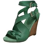 Nine West Women's Rusty Ankle Strap Wedge