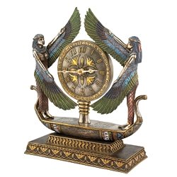 Isis Egyptian Sculptural Clock