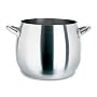 Alessi Mami Stockpot, Stainless Steel, Satin, 20 cm (SG100/20 S)