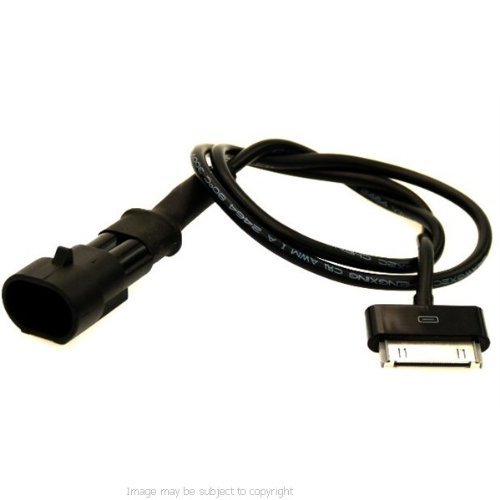 Buybits Ultimate Addons iPhone Connector for the Addons Waterproof Motorcycle Hard Wire Battery Cable. Fits The iPhone 3G, 3GS & iphone 4