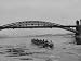 The Soviet Rowing Team Training New Techniques on the Moscow River Photographic Poster Print by Lisa Larsen, 40x30