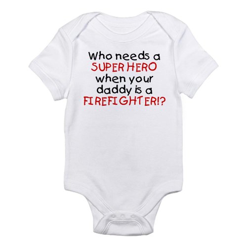 CafePress Infant Bodysuit - FIREFIGHTER Infant Bodysuit
