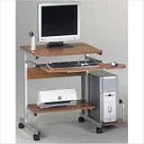 Eastwinds Portrait PC Desk Cart Surface Color: Anthracite