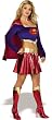 Superhero Super Girl Superman Super Sexy SuperWoman 4 Piece Adult Womens Theatre Costumes