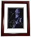 Sting Autographed/Hand Signed Concert 8x10 Photo MAHOGANY CUSTOM FRAME