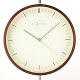 Wood Case Wall Clock 25cm 2641BR