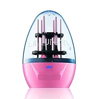 Lilumia 2 Makeup Brush Cleaner Device (4 Color Options) - Electronic Cleaning Machine Keeps Cosmetic Make Up Brushes Soft & Clean with the Push of a Button