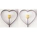 Heart Pancake or Egg Rings, Set of 2