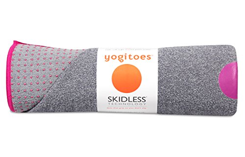 yogitoes Yoga Mat Towel,  Heather Grey