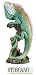 Large Tropical Iguana Garden Ornament Sculpture / Statue