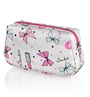 Contrast Print Cosmetic Purse