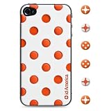 id America iPhone4S,iPhone4用 3D保護シール Cushi Dot White csi404WHT id America iPhone4S,iPhone4用 3D保護シール Cushi Dot White csi404WHT