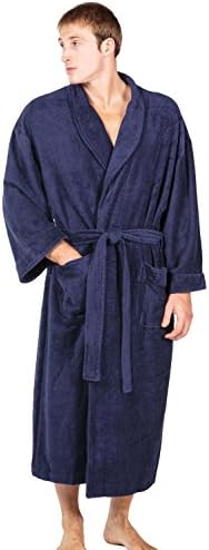 Men's Terry Cloth Bathrobe Robe (EcoComfort) Luxury Gifts for Him MB0101