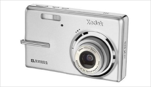 Kodak EasyShare M893IS 8.1MP Digital Camera with 3x Optical Image Stabilized Zoom Silver