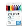 Expo Vis-A-Vis Wet Erase Markers, 8 Colored Markers (16078)