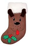 Kyjen Dog Stocking, Brown