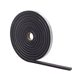 M-D Building Products 2113 Low Density Foam Tape, 1/2-by-3/4-Inch by 17 Feet, Gray